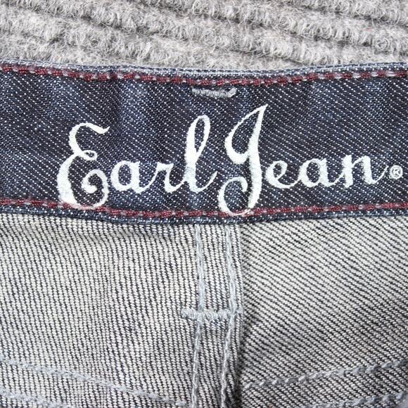 Earl Jean Jeans Womens 25x34 Blue Bootcut NWT Stud Pockets - Picture 9 of 11